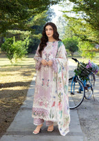 ELAF LAWN LUXURY UNSTITCHED ELY-1A EMB 3PC