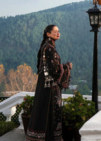 HUSSAIN REHAR DHANAK UNSTITCHED EMB 3PC - City Cloth House