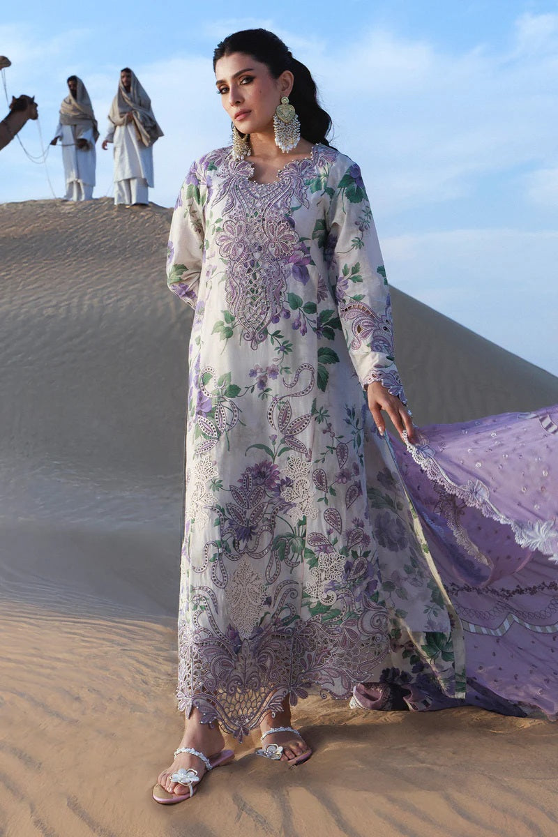 NUREH LAWN LUXURY UNSTITCHED EMB 3PC