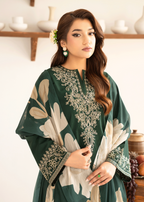 Kataan | Emb Unstitched Dhanak 3pc