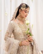 FAIZA SAQLAIN NET UNSTITCHED EMB  SAFAK MAXI