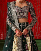 AFROZEH ORGANZA UNSTITCHED EMB AFS-25-01 MAXI - City Cloth House