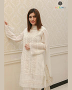 BAREEZE LAWN PREMIUM UNSTICH EMB 3PC - City Cloth House