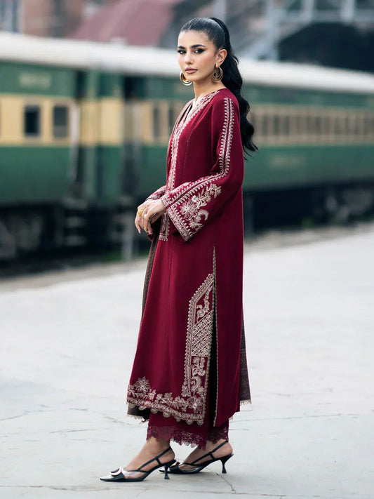 IZEL DHANAK PREMIUM UNSTITCHED EMB 3PC