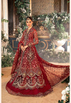 MARIA ORGANZA UNSTITCHED EMB MAXI - City Cloth House