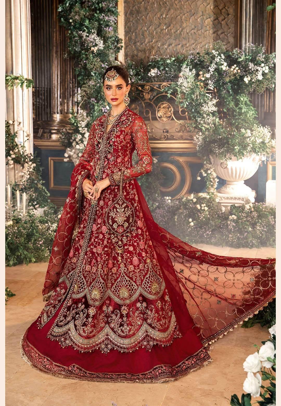 MARIA ORGANZA UNSTITCHED EMB MAXI - City Cloth House