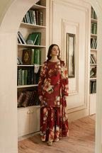 BAROQUE LAWN PRINTED UNSTICH 3PC - City Cloth House