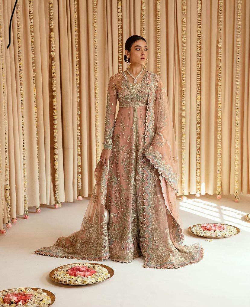 SUFFUSE NET UNSTITCHED EMB MAXI - City Cloth House