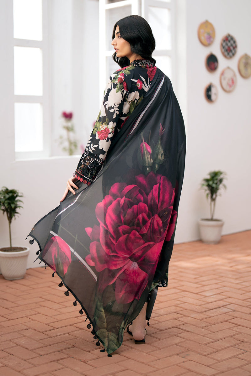 BAROQUE KARANDI PRINTED UNSTICHED 3PC