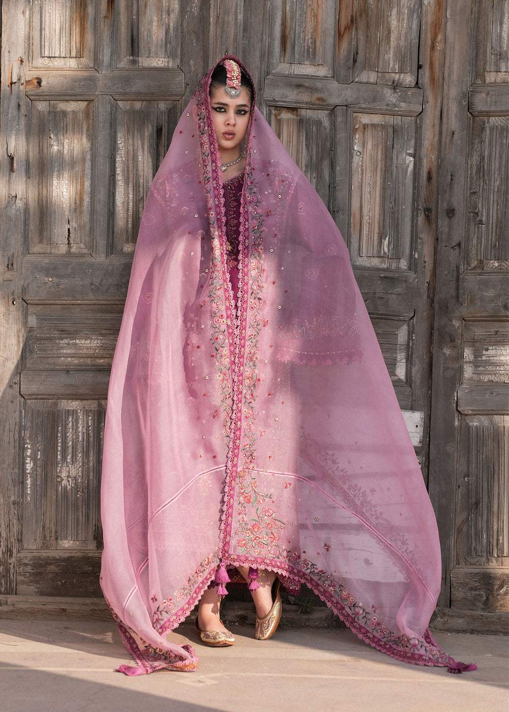 HUSSAIN REHAR LAWN LUXURY UNSTITCHED GULNOSH EMB 3PC