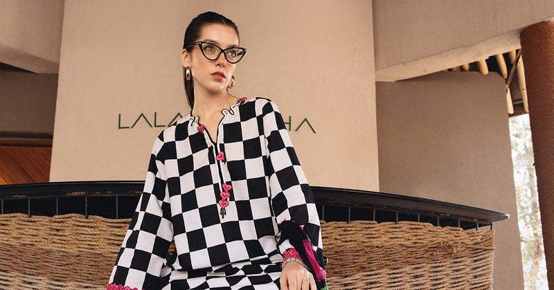 Chess | Printed Unstitched Lawn 3pc