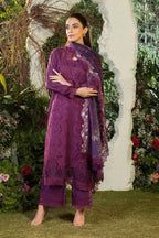 SOBIA NAZIR LAWN UNSTITCHED EMB 3PC 25’ (2-B) - City Cloth House