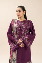 Orchid | Emb Unstitched Dhanak 3pc