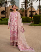 FAIZA SAQLAIN LAWN LUXURY UNSTITCHED LAMIJA EMB 3PC