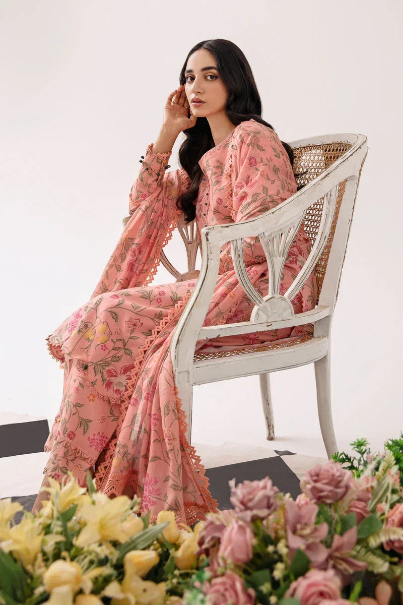 SO KAMAL KARANDI UNSTITCHED PRINTED 3PC - City Cloth House