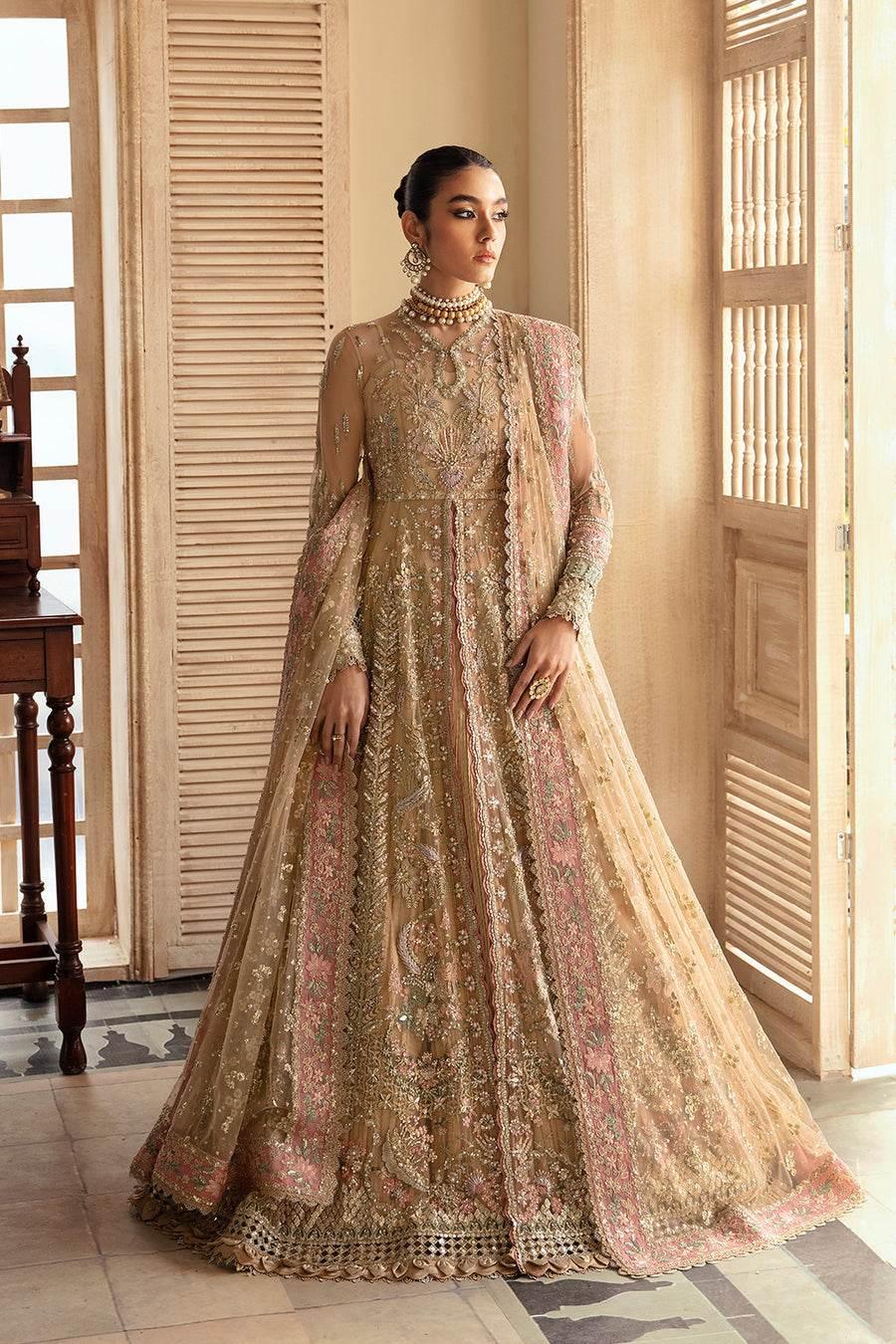 SORAYA ORGANZA UNSTITCHED EMB IRINE MAXI - City Cloth House