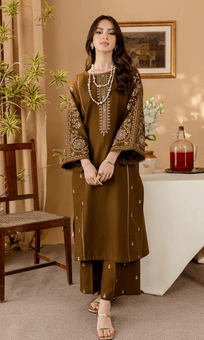 BAREEZE LAWN PREMIUM UNSTICH EMB 2PC - City Cloth House