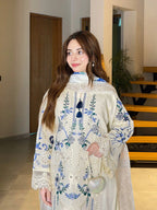 Silayi | Emb Unstitched Dhanak 3pc