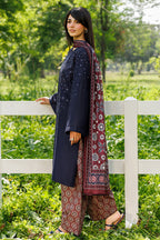 Rivayat | Emb Unstitched Dhanak 3pc