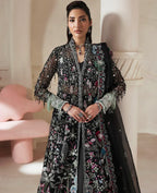 REPUBLIC ORGANZA UNSTITCHED EMB AURIANE SUIT - City Cloth House