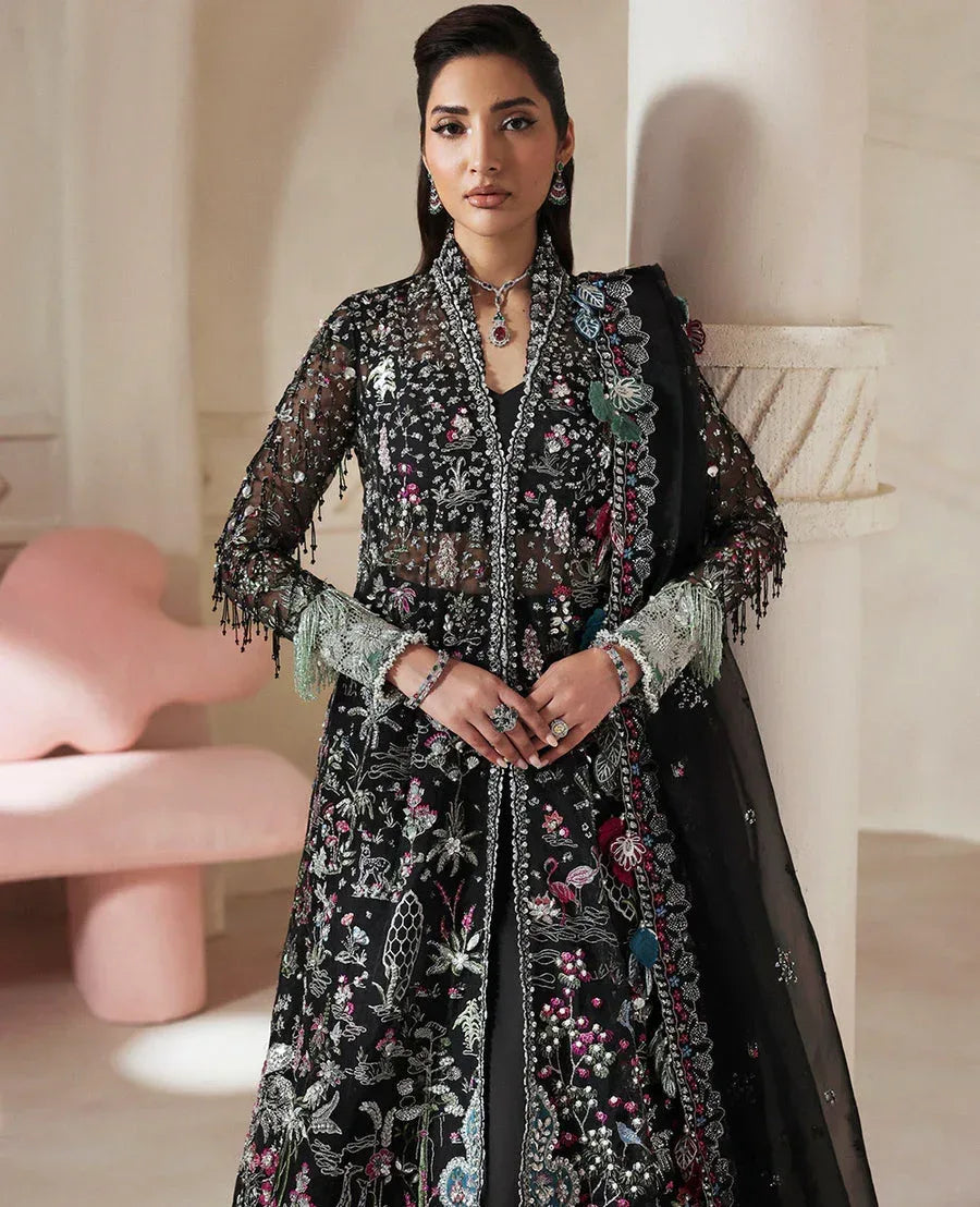 REPUBLIC ORGANZA UNSTITCHED EMB AURIANE SUIT - City Cloth House