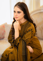 SAPPHIRE LAWN PREMIUM UNSTITCHED EMB 3PC