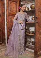 KANWAL MALIK RAW SILK UNSTITCHED EMB JAMANI SUIT - City Cloth House