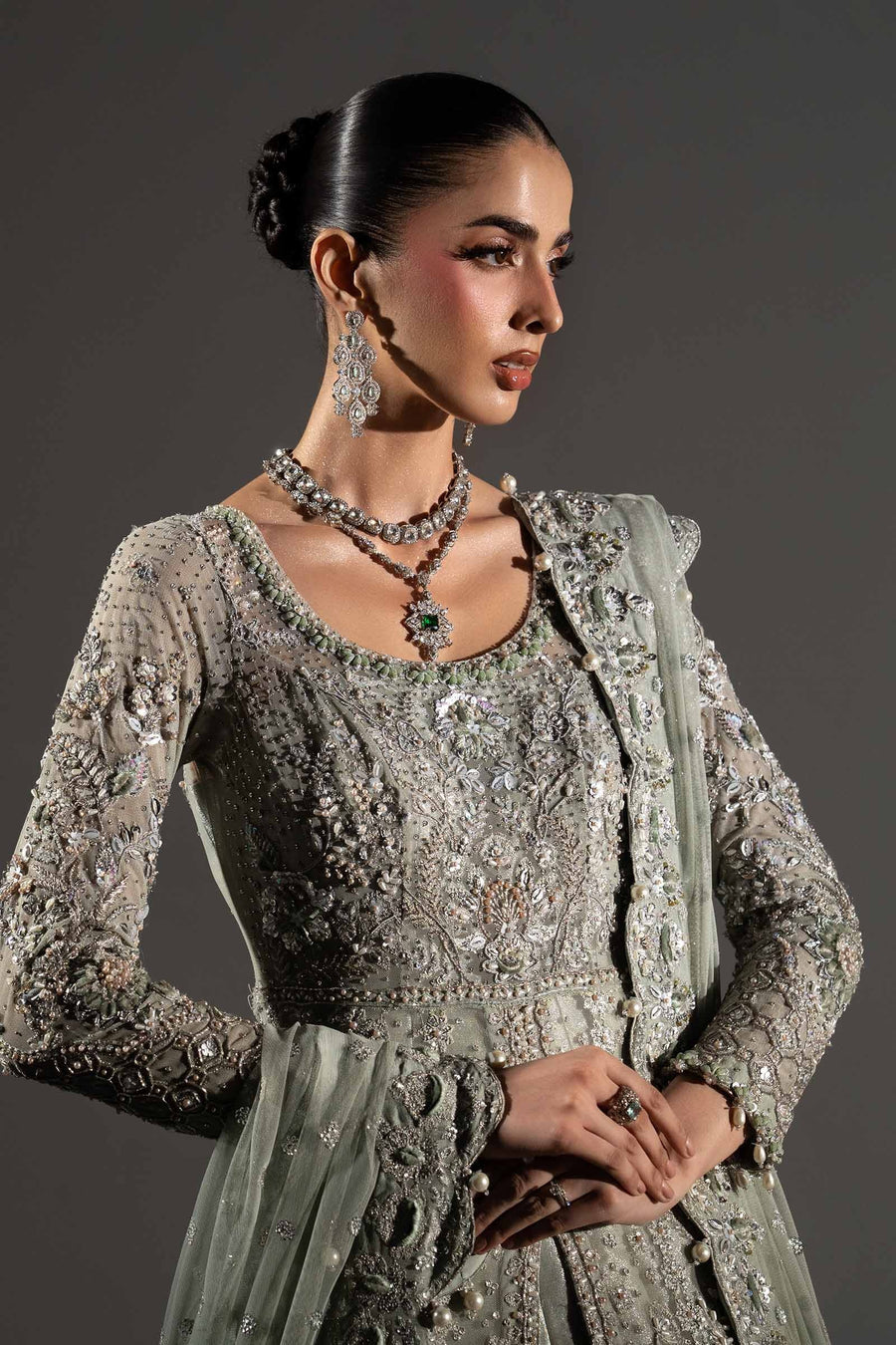 MARIA.B NET UNSTITCHED EMB MC-11 MAXI