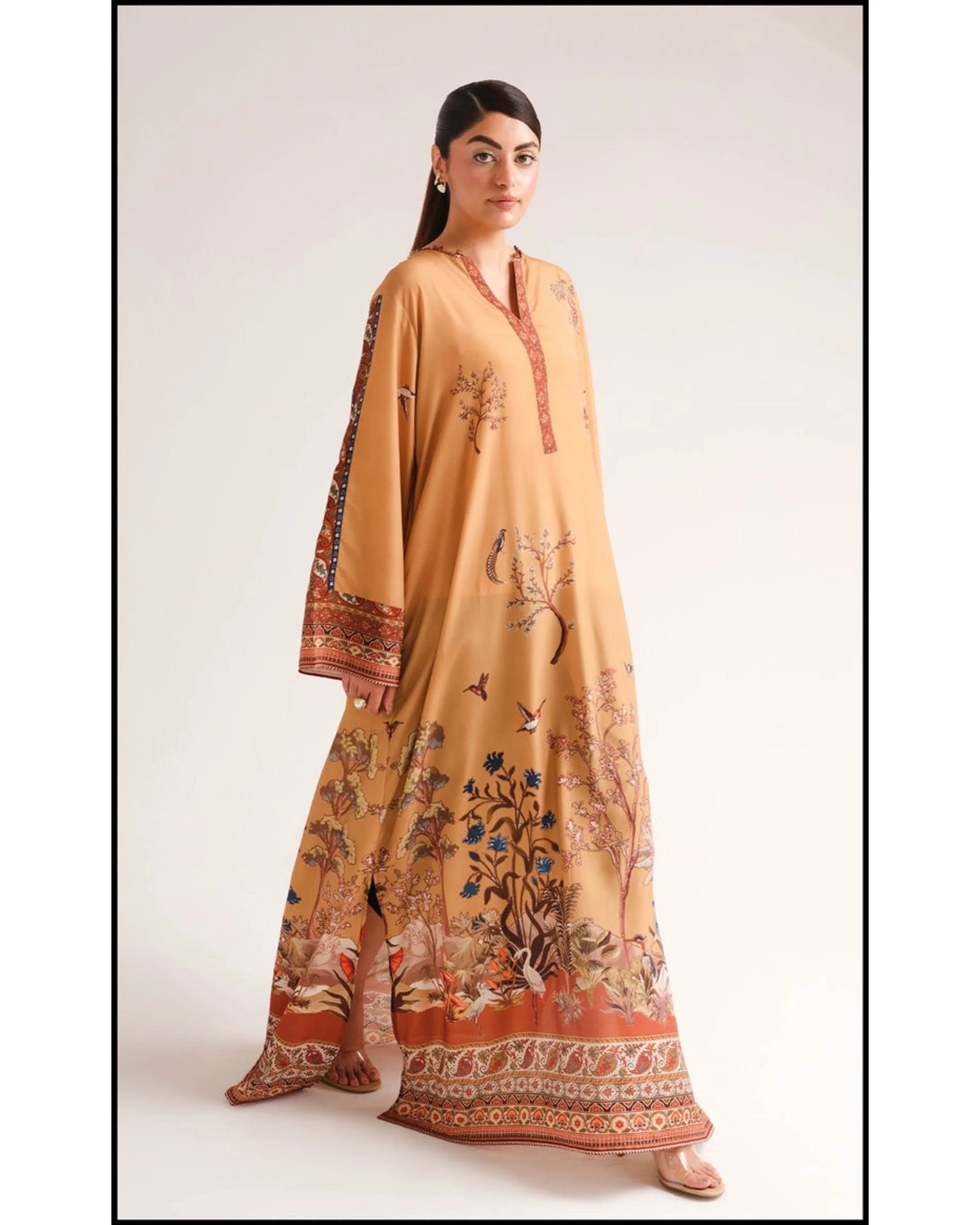 AZMIN LAWN PREMIUM UNSTITCHED PRINTED 2PC - City Cloth House