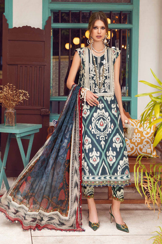 MARIA.B KARANDI UNSTITCHED PRINTED 3PC