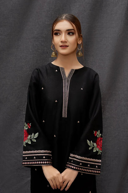 URGE PREMIUM DHANAK UNSTITCHED EMB 3PC