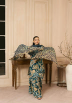 BAROQUE LAWN PRINTED UNSTICH 3PC - City Cloth House