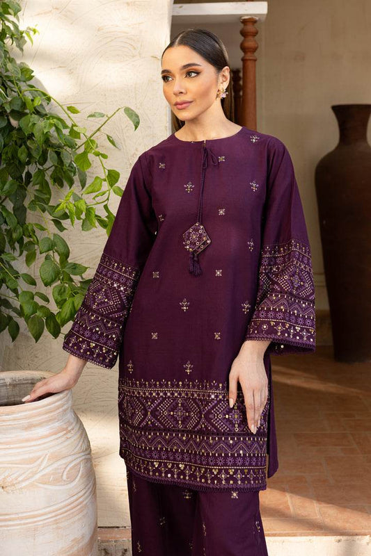 BATIK LAWN LUXURY UNSTICH EMB 2PC - City Cloth House