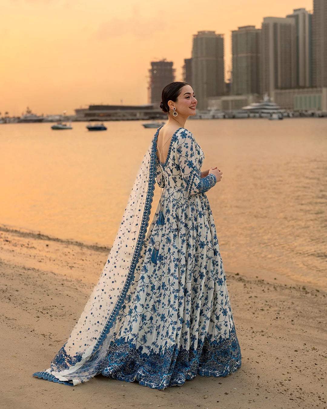 FAIZA SAQLAIN LAWN PREMIUM UNSTITCHED JEHONA EMB 3PC