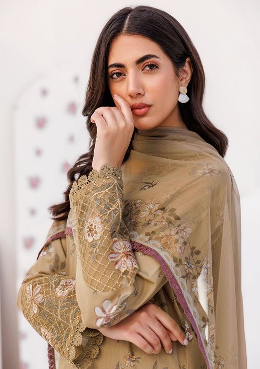 SAPPHIRE KARANDI PRINTED UNSTICHED 3PC