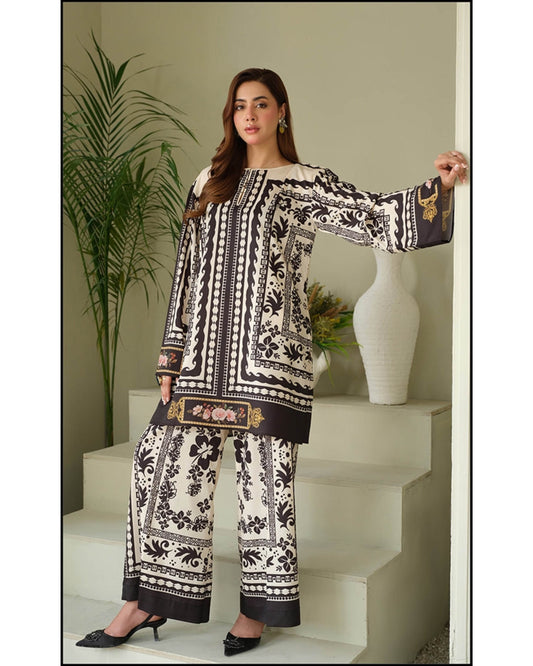 AZMIN LAWN PREMIUM UNSTITCHED PRINTED 2PC - City Cloth House