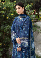 Naqsh | Emb Unstitched Lawn 3pc