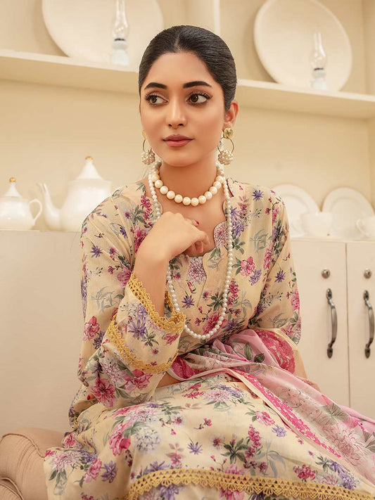 SAPPHIRE KHADDAR UNSTITCHED PRINTED 3PC