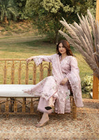 ELAF LAWN LUXURY UNSTITCHED EMB 3PC