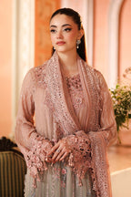 MARIA.B CHIFFON UNSTITCHED EMB D-2 SUIT