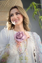 NIMSAY LAWN LUXURY UNSTITCHED EMB 3PC - City Cloth House