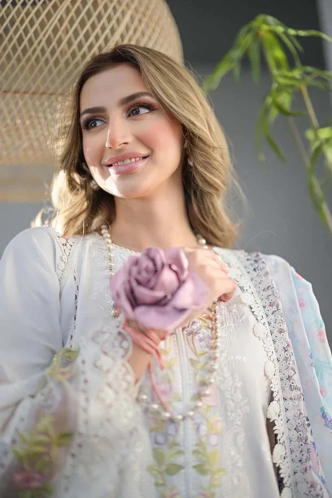 NIMSAY LAWN LUXURY UNSTITCHED EMB 3PC - City Cloth House