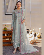 SAIRA*SHAKIRA LAWN UNSTITCHED EMB 3PC DILARA-A - City Cloth House