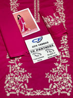 CITY FABRICS LAWN UNSTITCHED EMB 2PC - City Cloth House