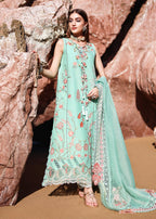 SAIRA SHAKIRA LAWN PREMIUM UNSTITCHED 5-B EMB 3PC