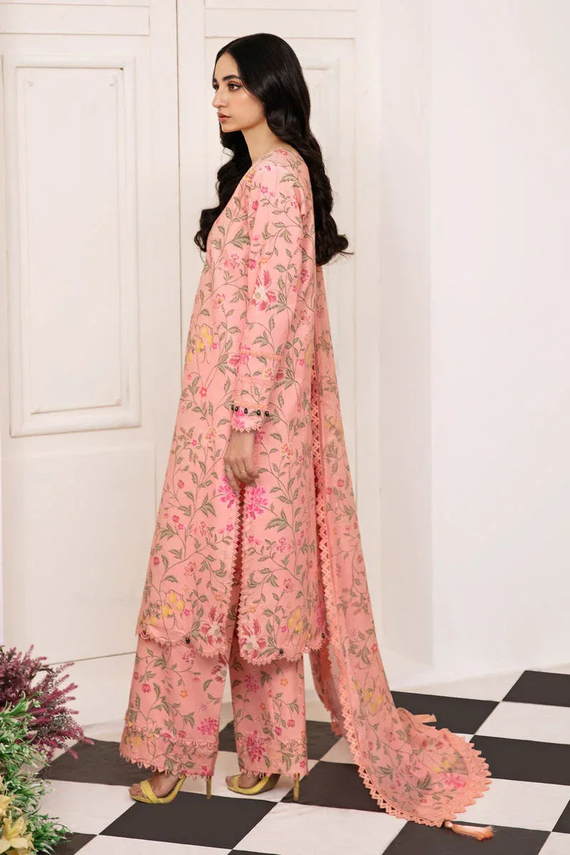 SO KAMAL KARANDI UNSTITCHED PRINTED 3PC - City Cloth House