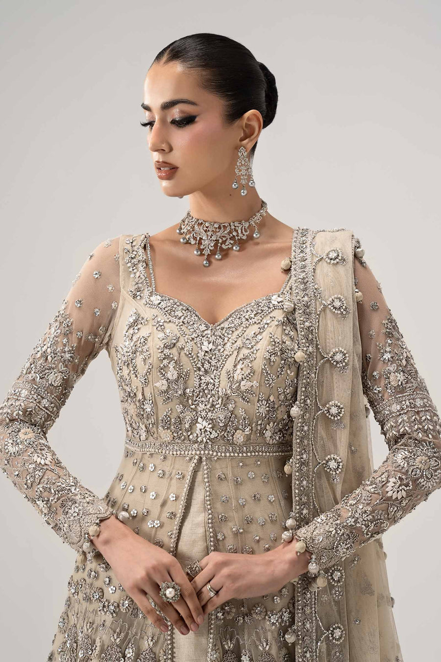 MARIA.B NET UNSTITCHED EMB MC-11 MAXI