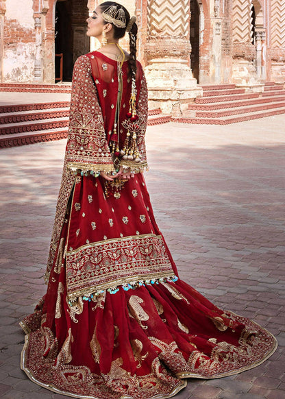 MNR ORGANZA UNSTITCHED EMB SUIT
