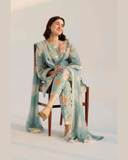 COCO LAWN PREMIUM UNSTICH EMB 3PC - City Cloth House