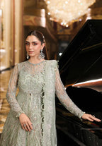 ELAF NET UNSTITCHED EMB STARDOM MAXI - City Cloth House